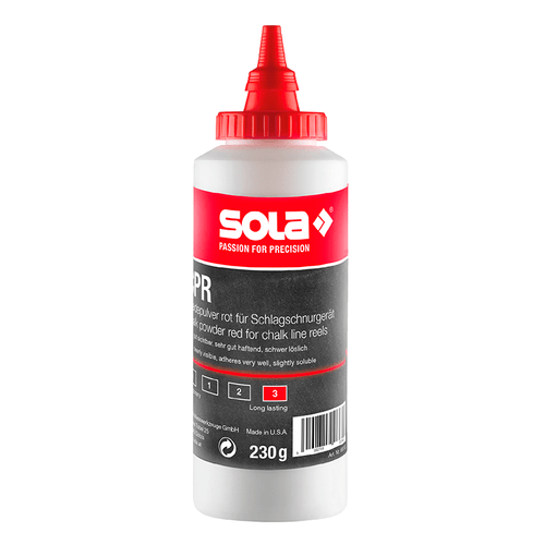 POLVO MARCADOR TIZA ROJO CPR 230 (66152101)